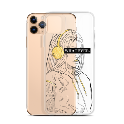 Unphased Unbreakable Unbothered Clear Case for iPhone®