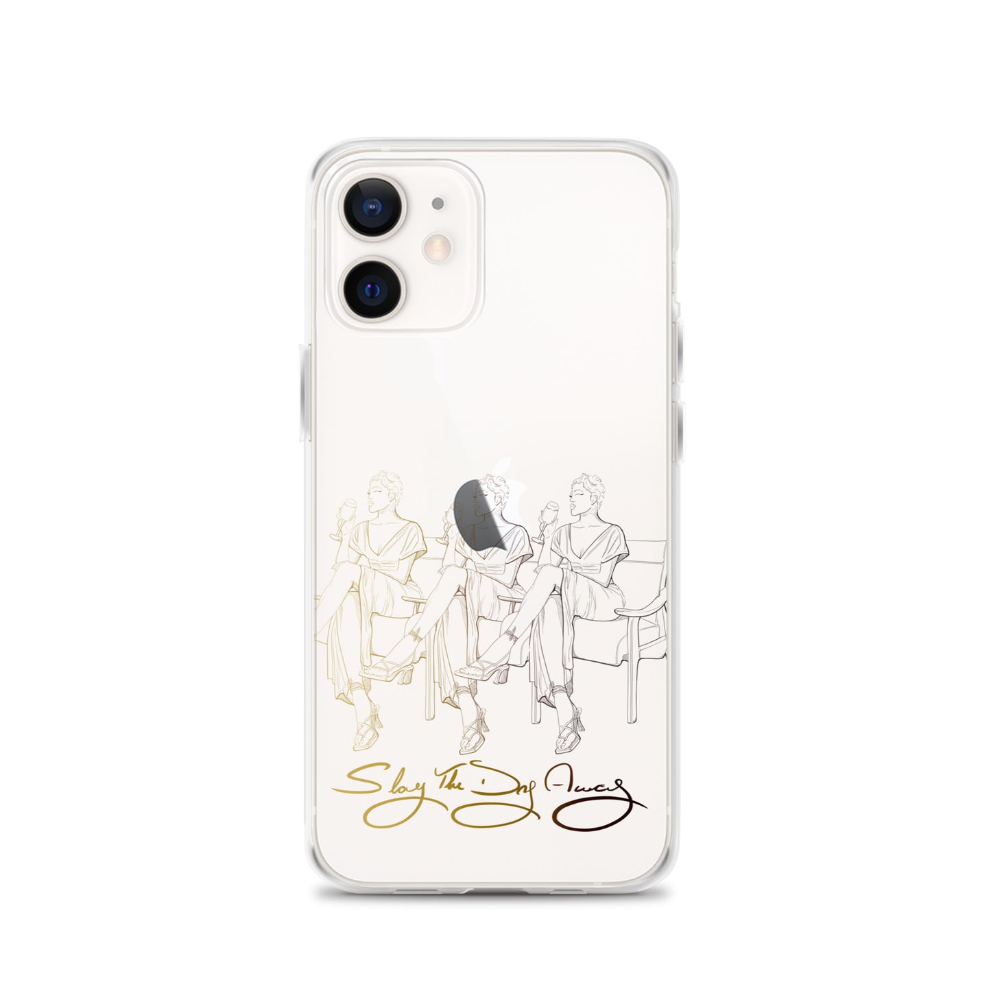 Slay The Day Away Clear Case for iPhone®