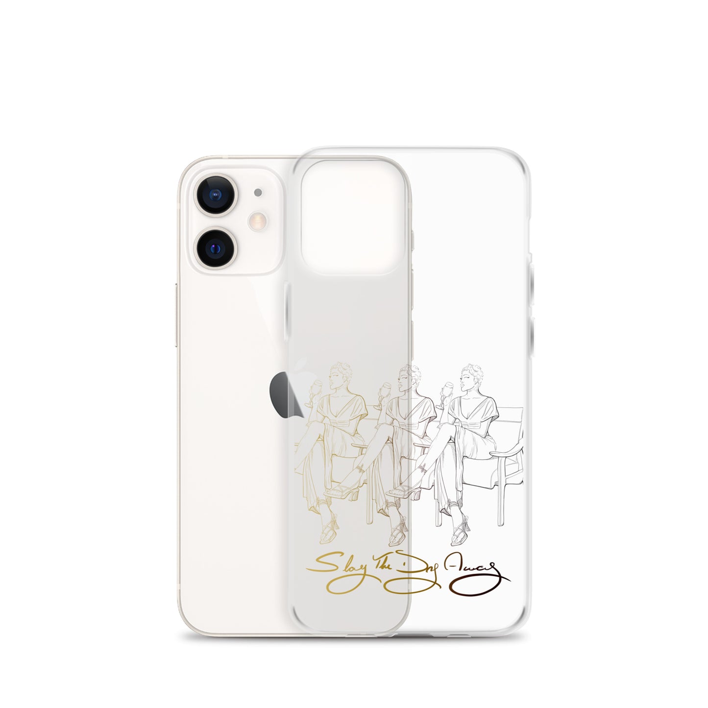 Slay The Day Away Clear Case for iPhone®