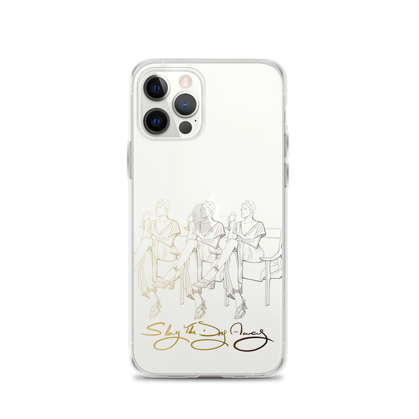 Slay The Day Away Clear Case for iPhone®