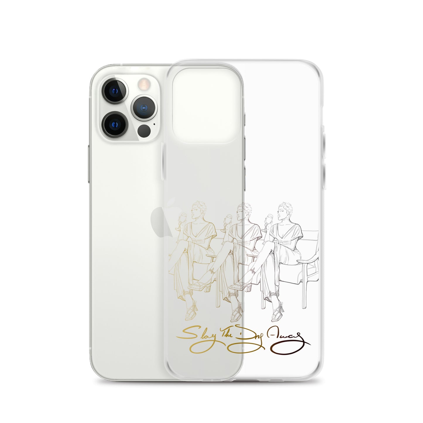 Slay The Day Away Clear Case for iPhone®