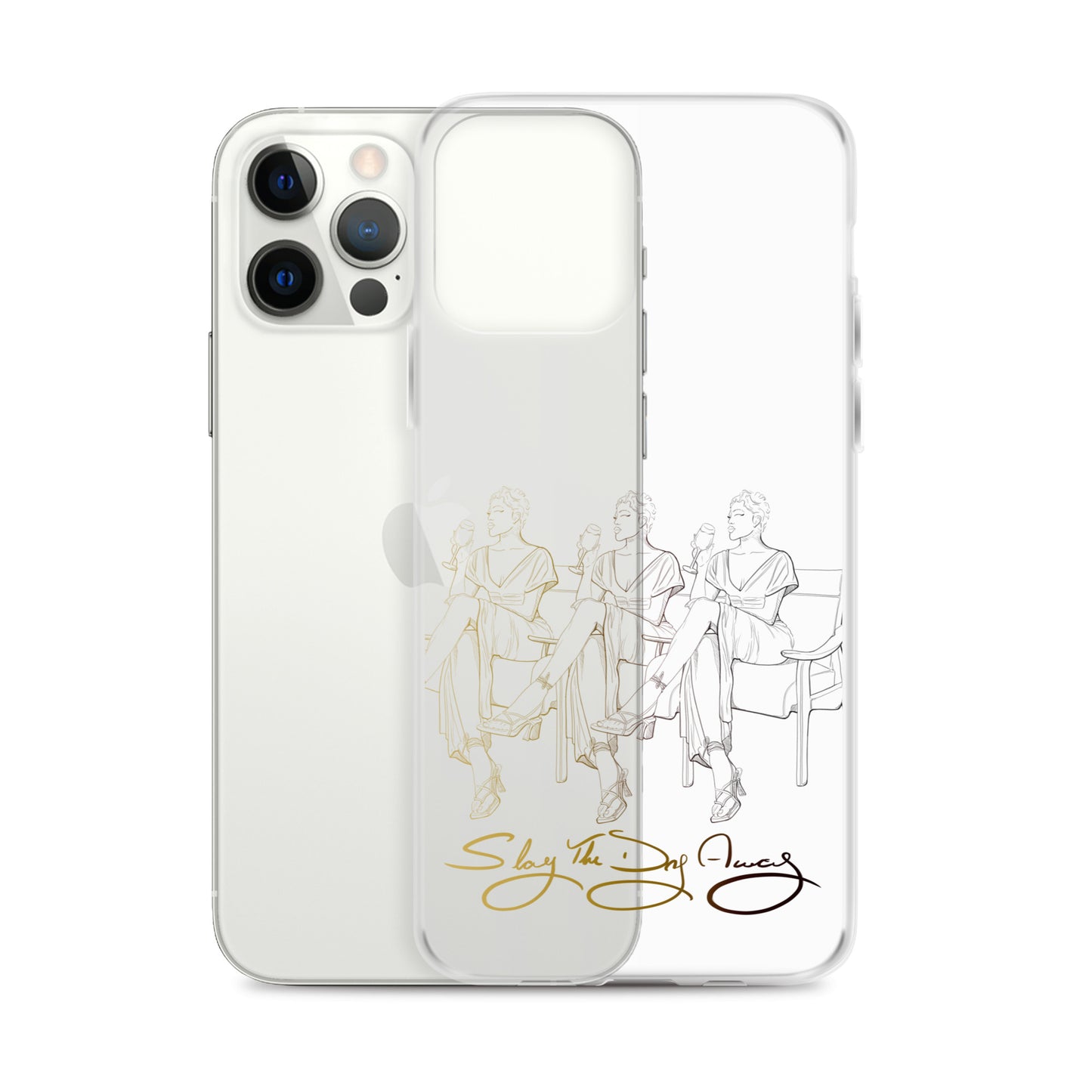 Slay The Day Away Clear Case for iPhone®