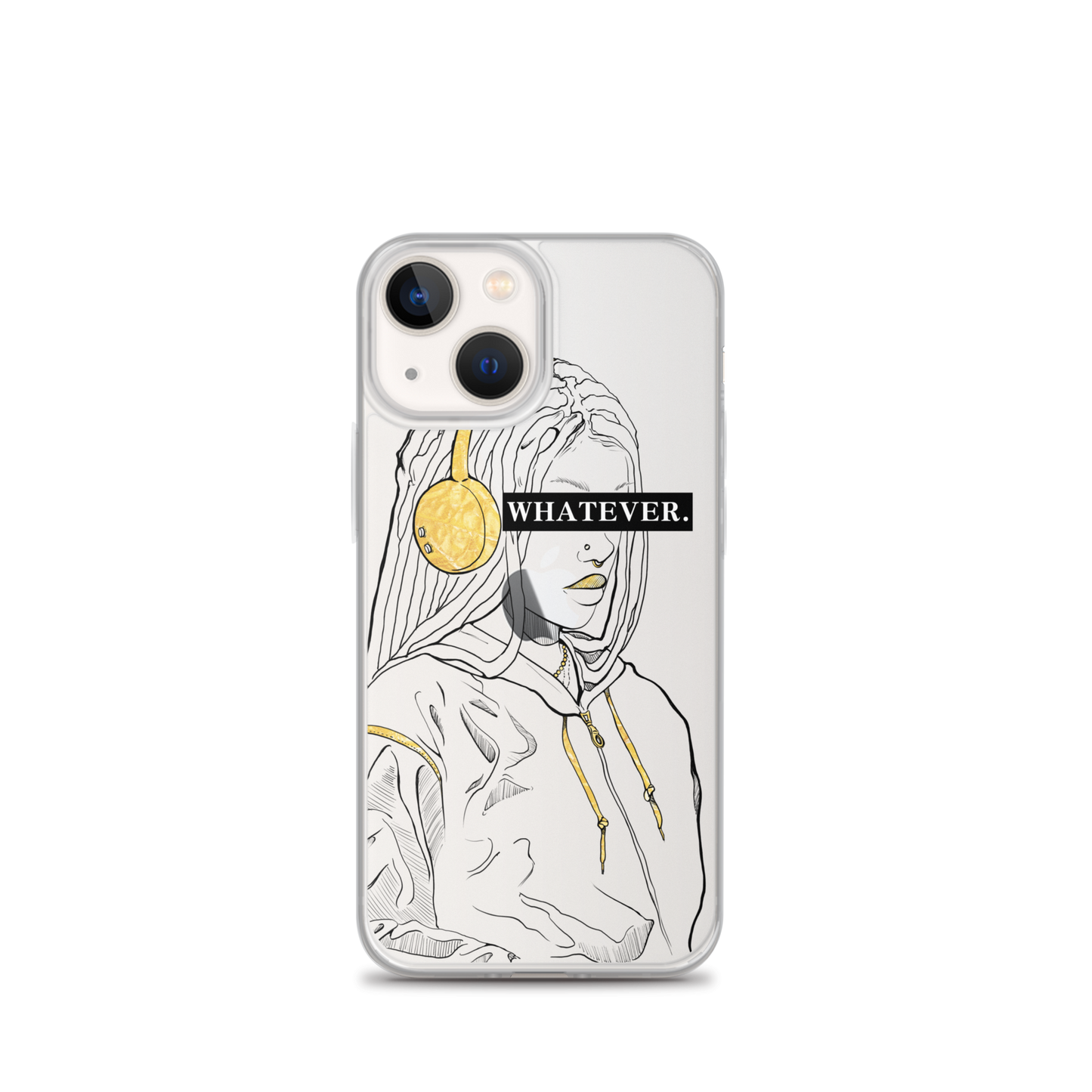 Unphased Unbreakable Unbothered Clear Case for iPhone®