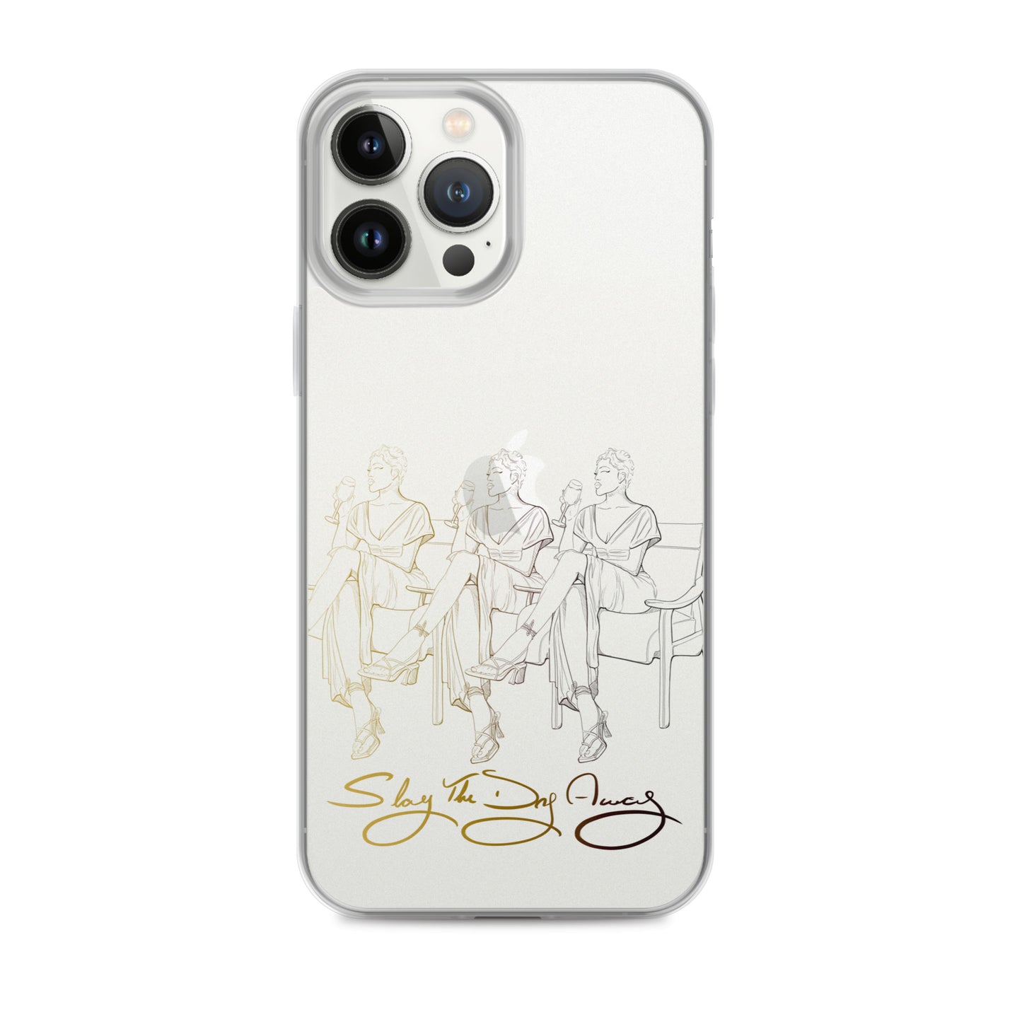 Slay The Day Away Clear Case for iPhone®