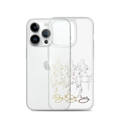 Slay The Day Away Clear Case for iPhone®