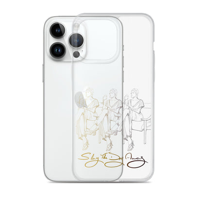 Slay The Day Away Clear Case for iPhone®