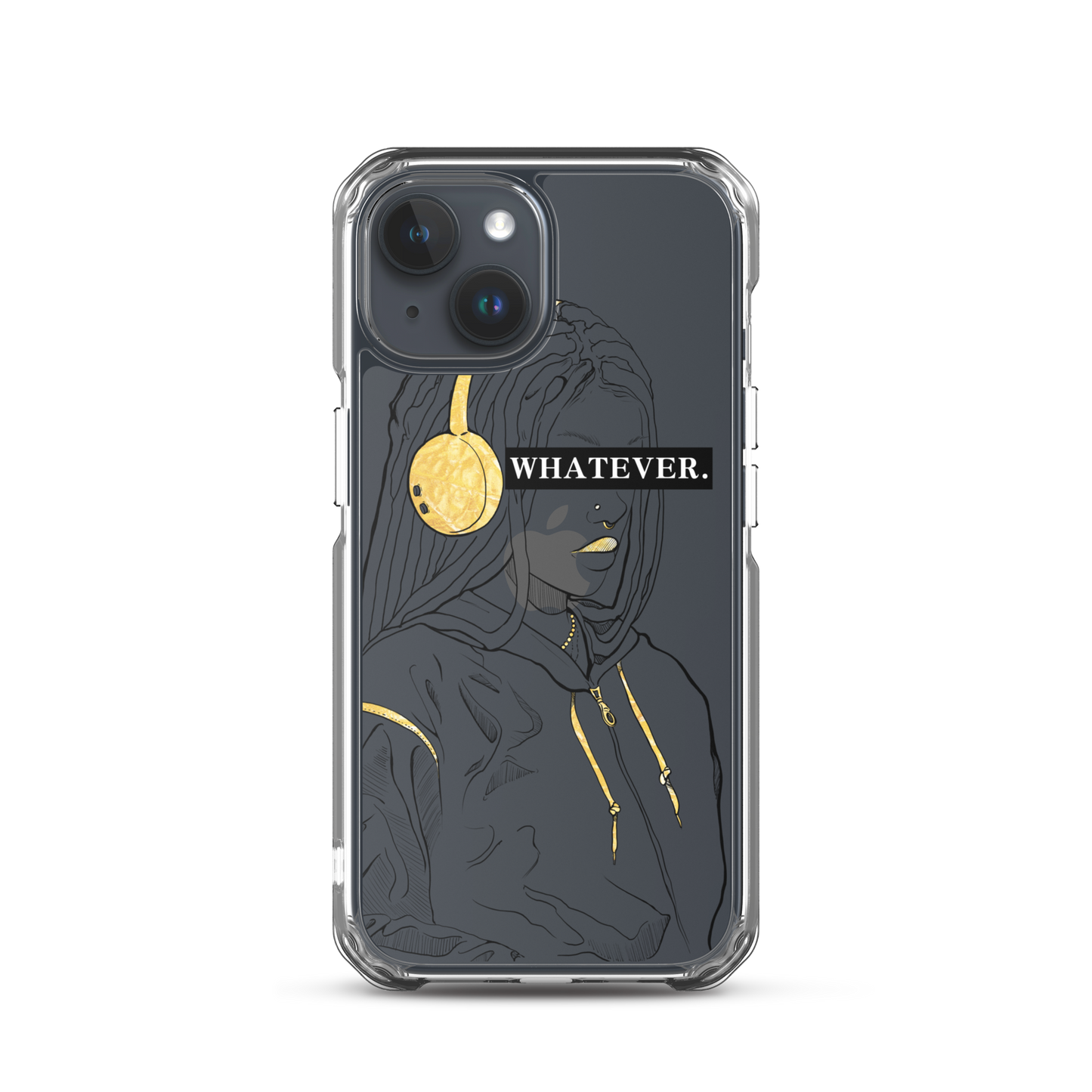 Unphased Unbreakable Unbothered Clear Case for iPhone®