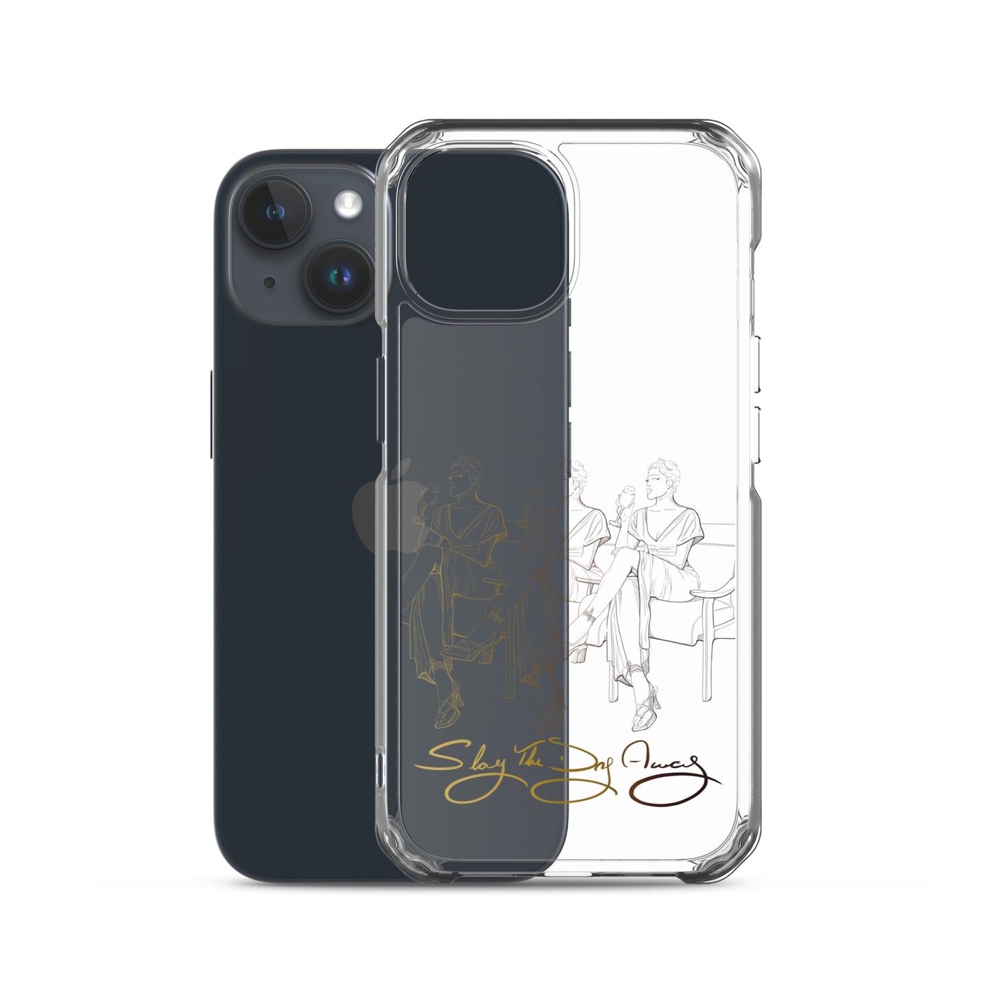 Slay The Day Away Clear Case for iPhone®