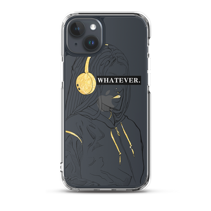 Unphased Unbreakable Unbothered Clear Case for iPhone®