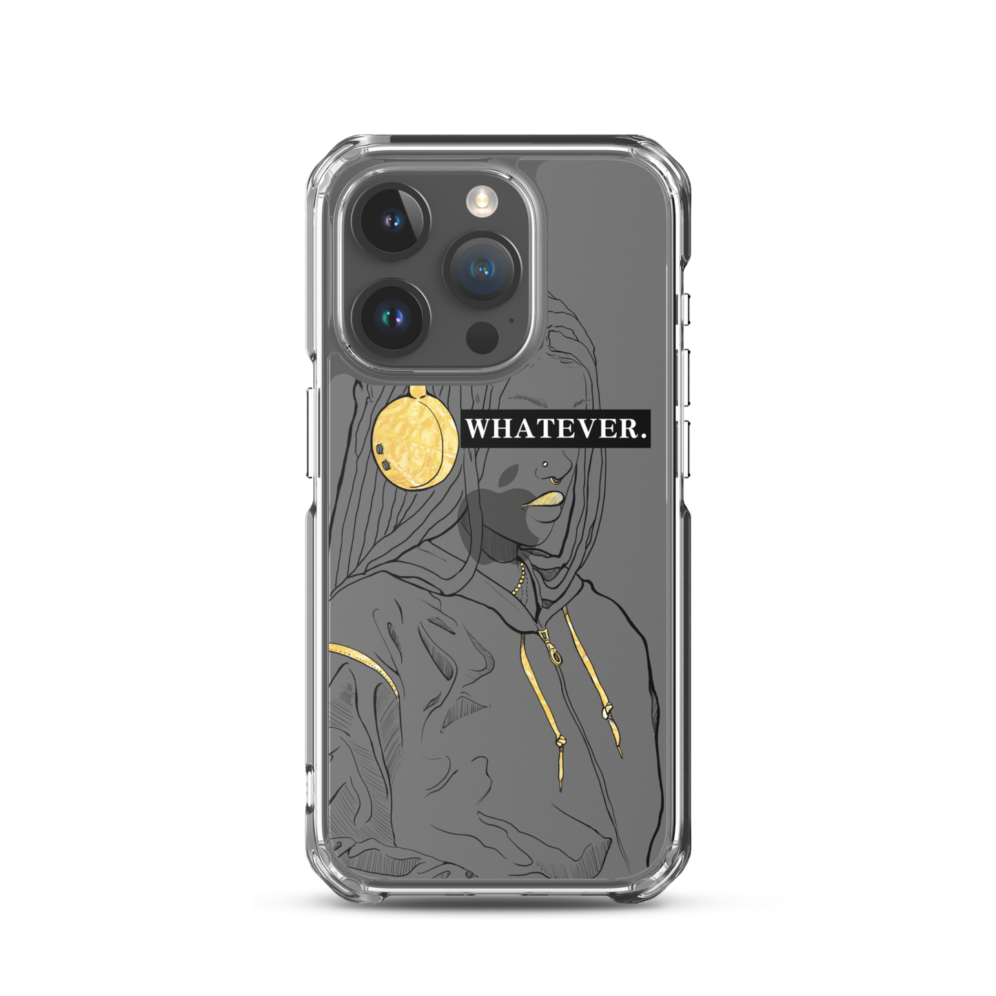 Unphased Unbreakable Unbothered Clear Case for iPhone®