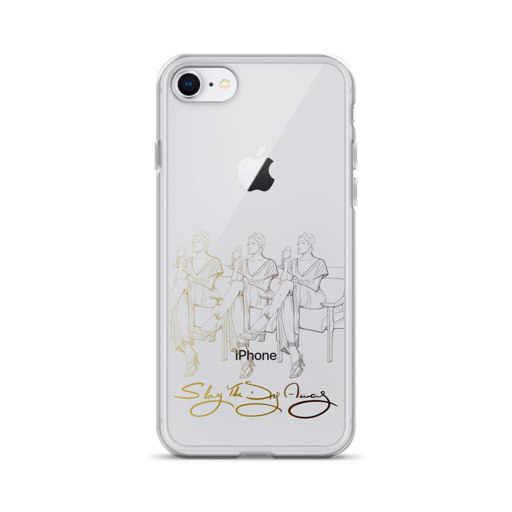 Slay The Day Away Clear Case for iPhone®