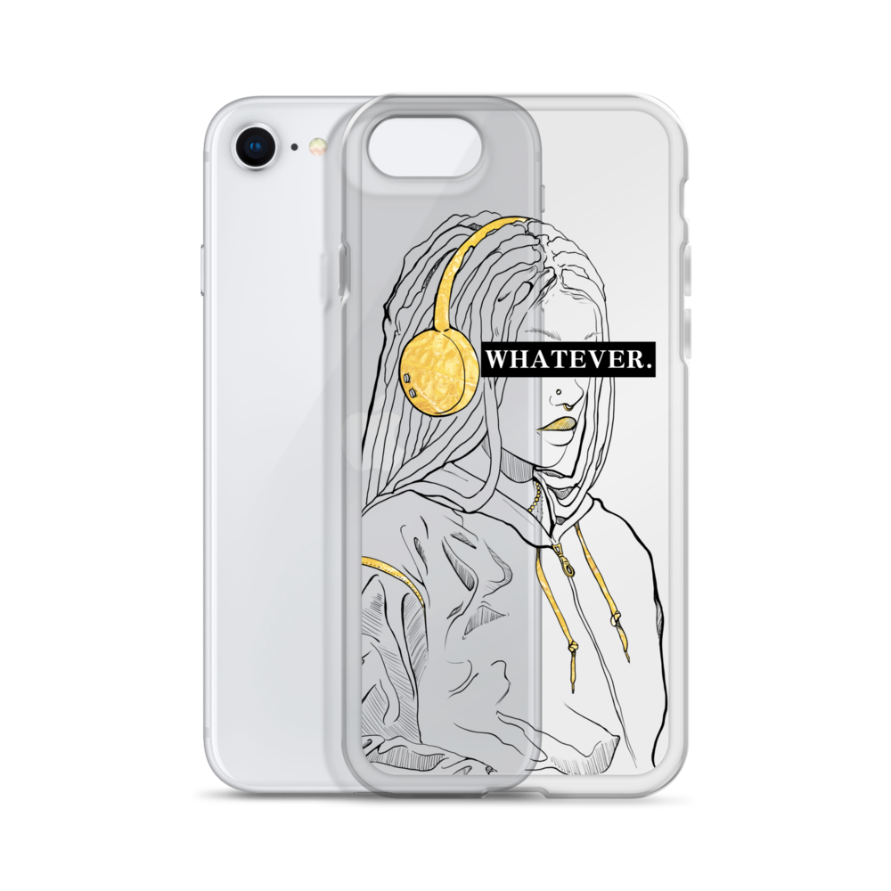 Unphased Unbreakable Unbothered Clear Case for iPhone®