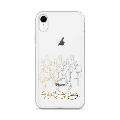 Slay The Day Away Clear Case for iPhone®