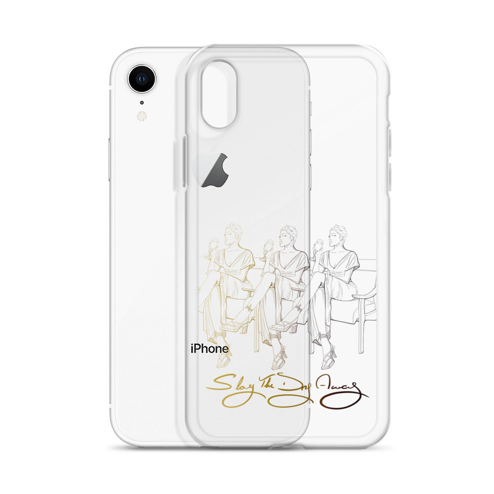 Slay The Day Away Clear Case for iPhone®