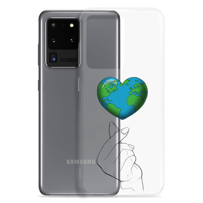 SoS Ebony | Clear Case for Samsung®