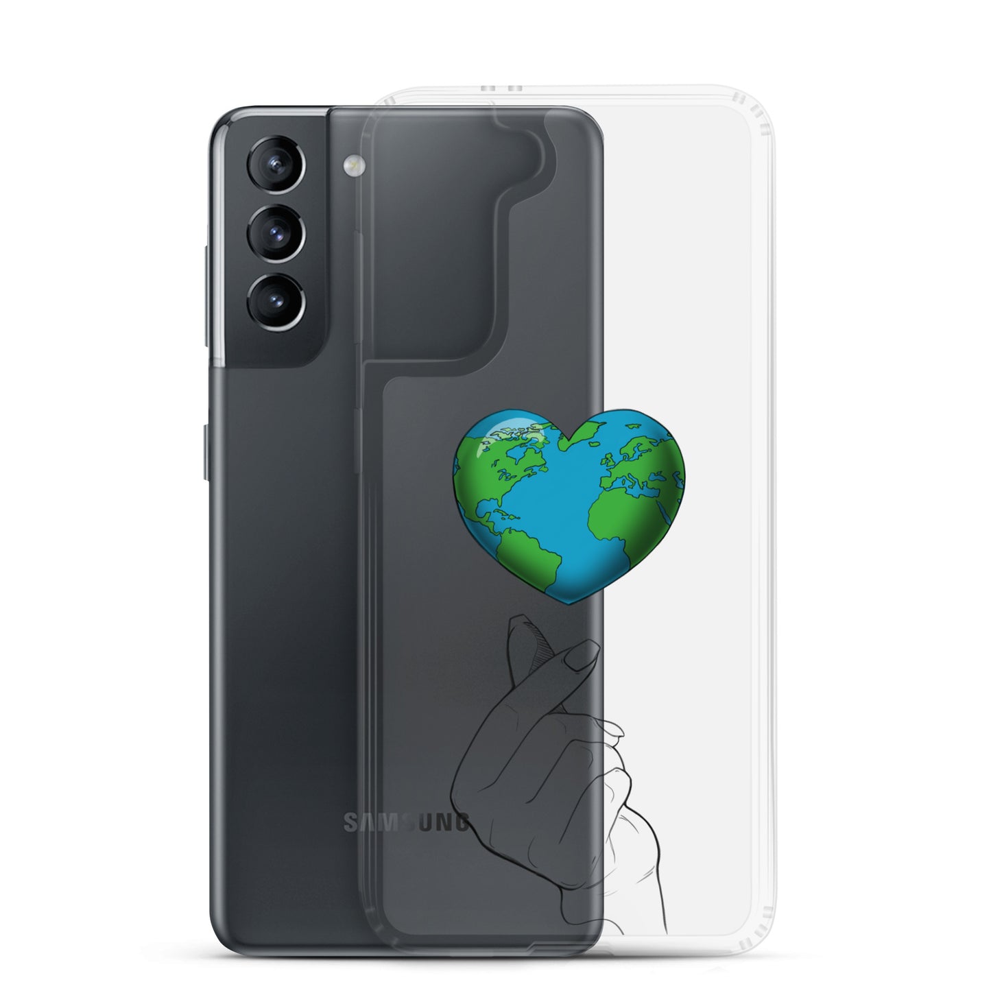 SoS Ebony | Clear Case for Samsung®